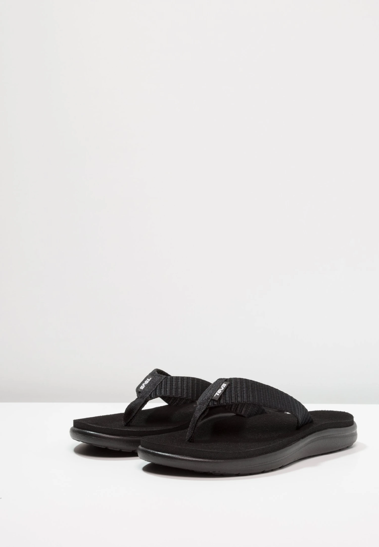 Teva Voya - T-Bar Sandals - Bar Street Black 5 Teva Voya - T-Bar Sandals - Bar Street Black - Image 3