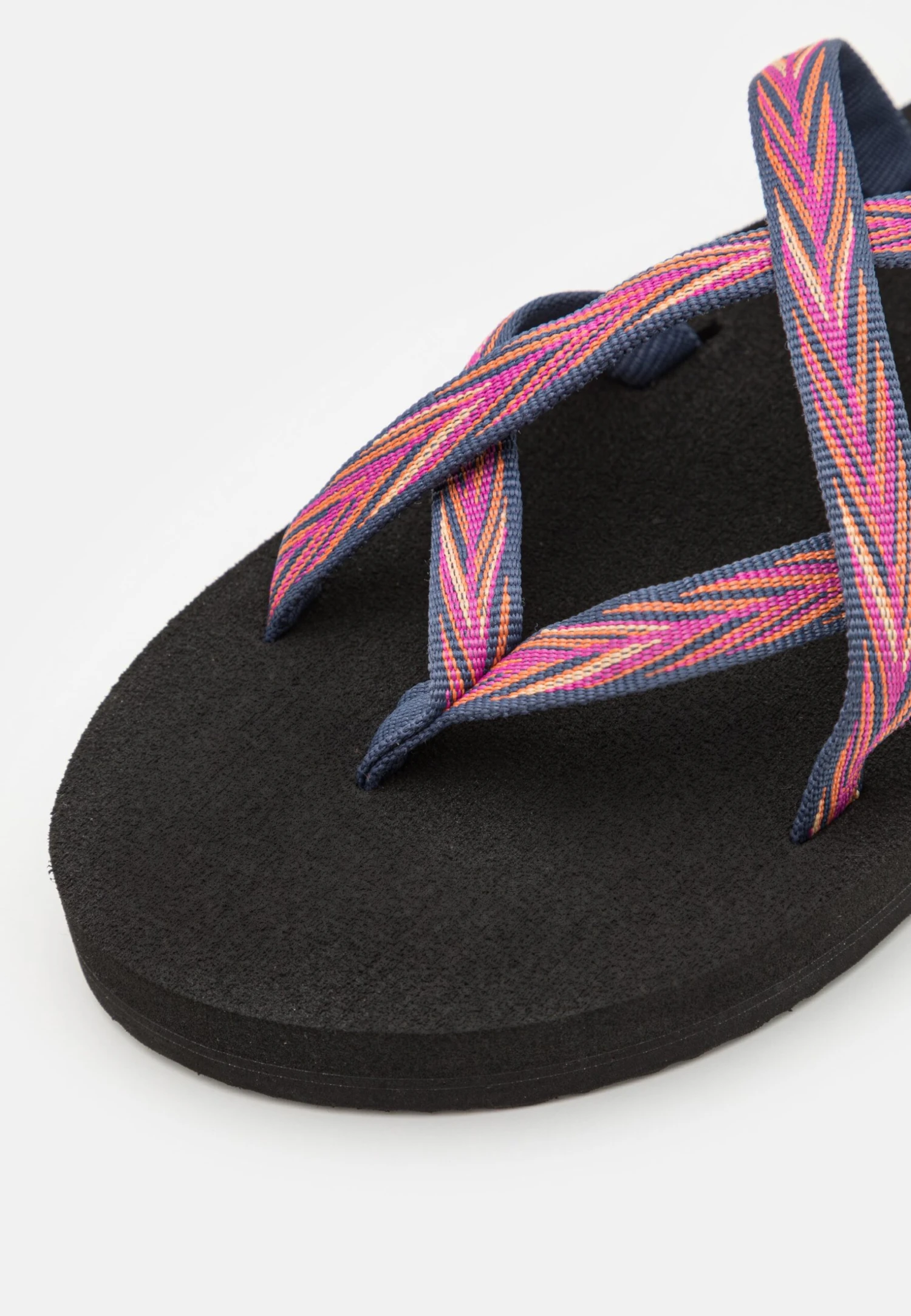 Teva Olowahu - T-Bar Sandals - Palms Indigo/Rose Violet 8 Teva Olowahu - T-Bar Sandals - Palms Indigo/Rose Violet - Image 6