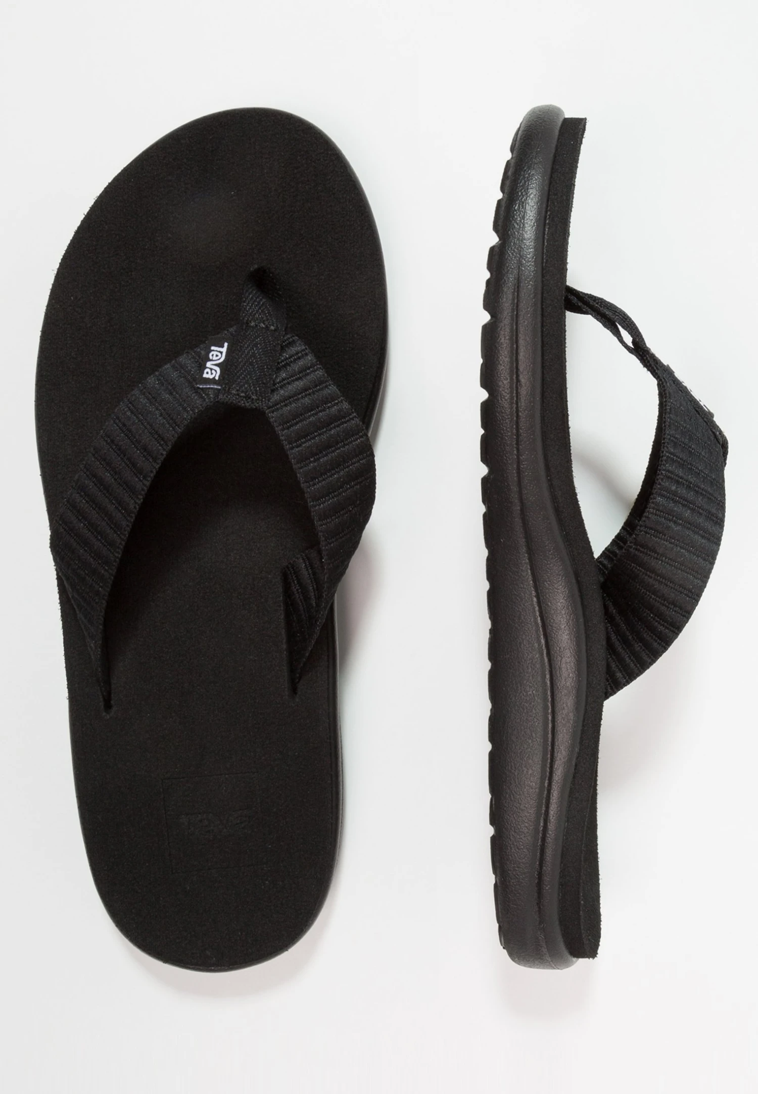 Teva Voya - T-Bar Sandals - Bar Street Black 4 Teva Voya - T-Bar Sandals - Bar Street Black - Image 2