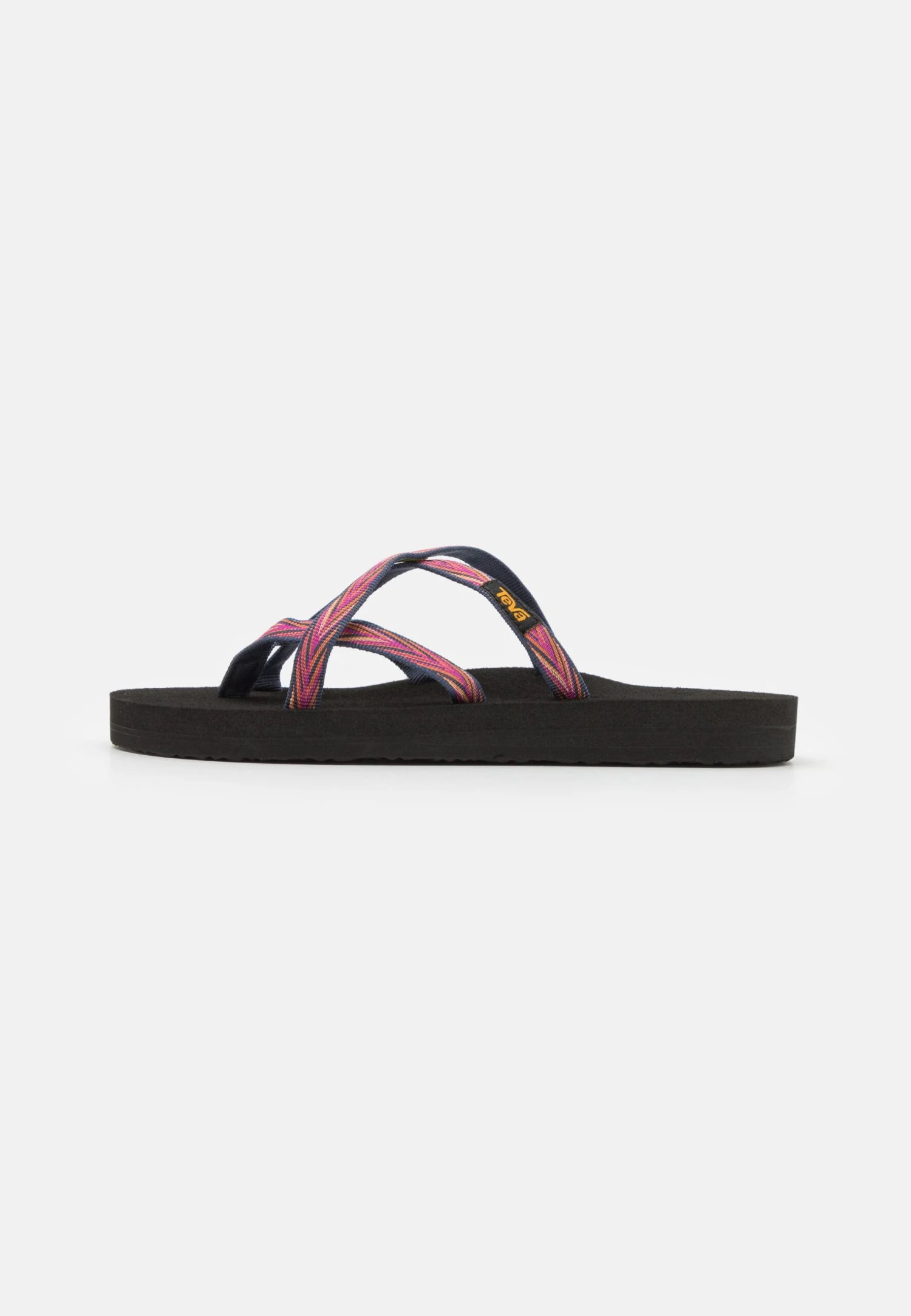 Teva Olowahu - T-Bar Sandals - Palms Indigo/Rose Violet 3 Teva Olowahu - T-Bar Sandals - Palms Indigo/Rose Violet