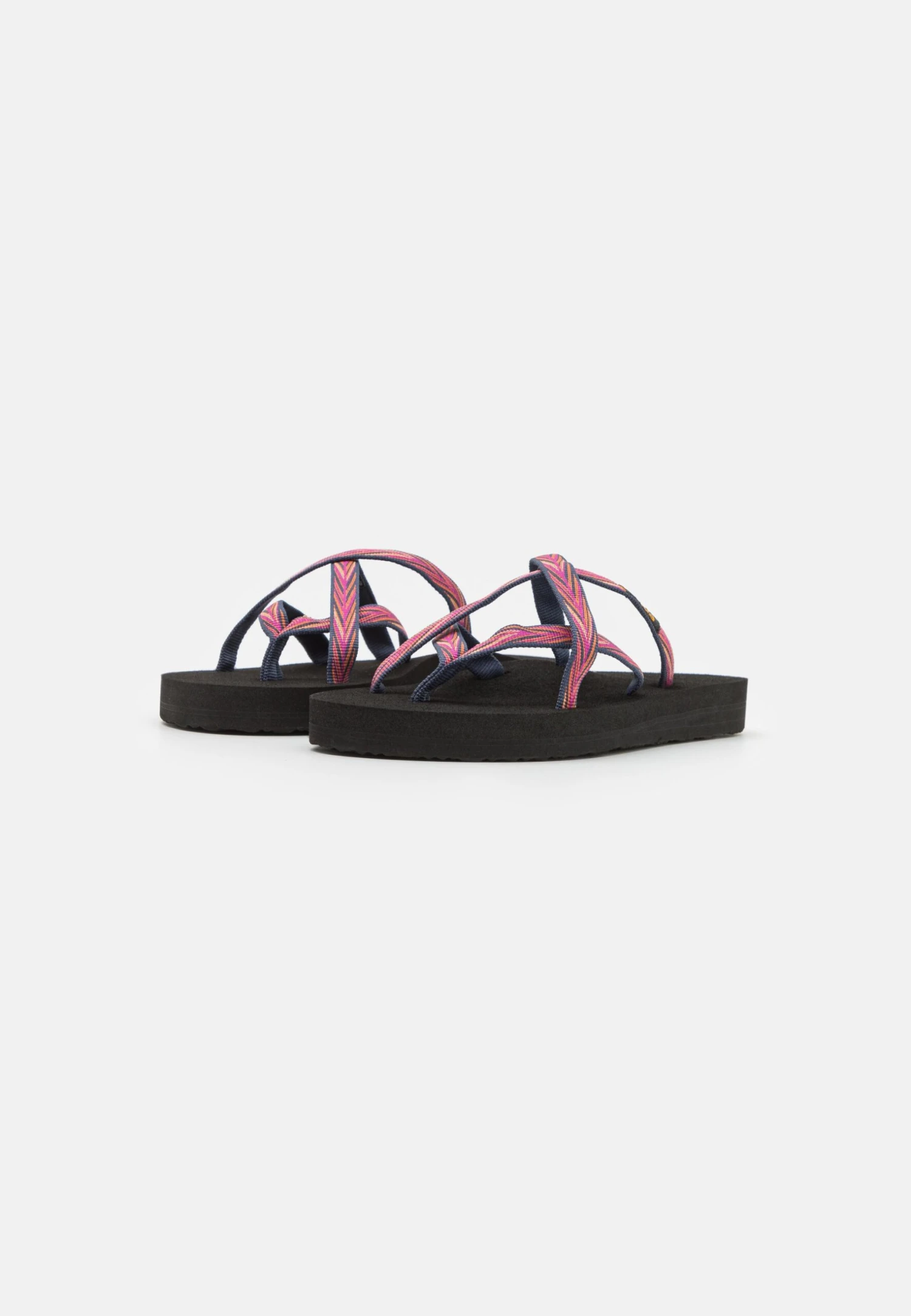 Teva Olowahu - T-Bar Sandals - Palms Indigo/Rose Violet 4 Teva Olowahu - T-Bar Sandals - Palms Indigo/Rose Violet - Image 2