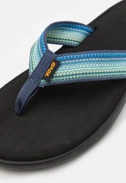 Teva Voya Flip - T-Bar Sandals - Antiguous Navy/Multi-Coloured -Teva f7772591f28e4945a04c1a176ec53535