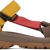 Teva Orange & Tan Hurricane Xlt2 Sandals