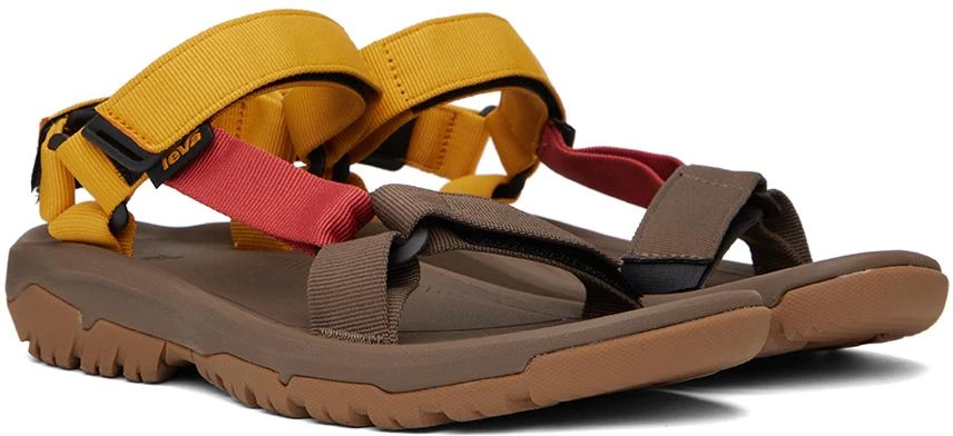 Teva Orange & Tan Hurricane Xlt2 Sandals 6 Teva Orange & Tan Hurricane Xlt2 Sandals - Image 4