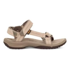 Teva Terra Terra Fi Lite Seude Sandals Beige Brown Women