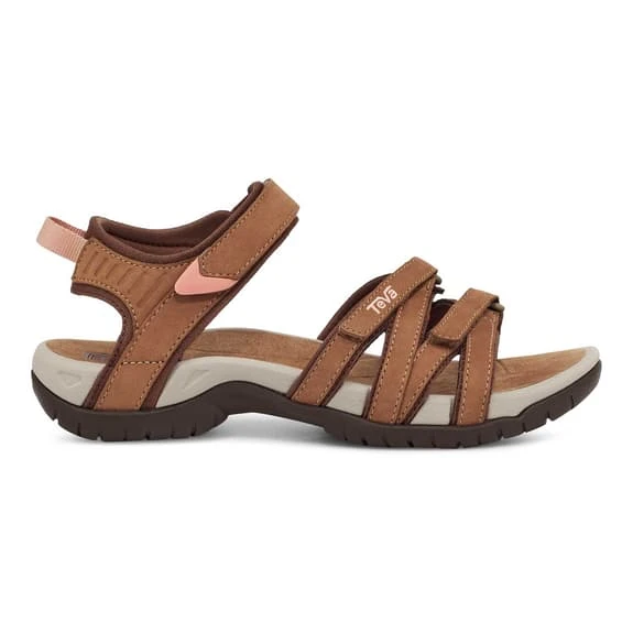 Teva Tirra Leather Sandals Brown Grey Women 3 Teva Tirra Leather Sandals Brown Grey Women