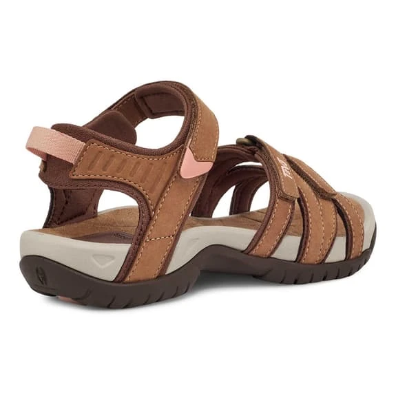 Teva Tirra Leather Sandals Brown Grey Women 6 Teva Tirra Leather Sandals Brown Grey Women - Image 4