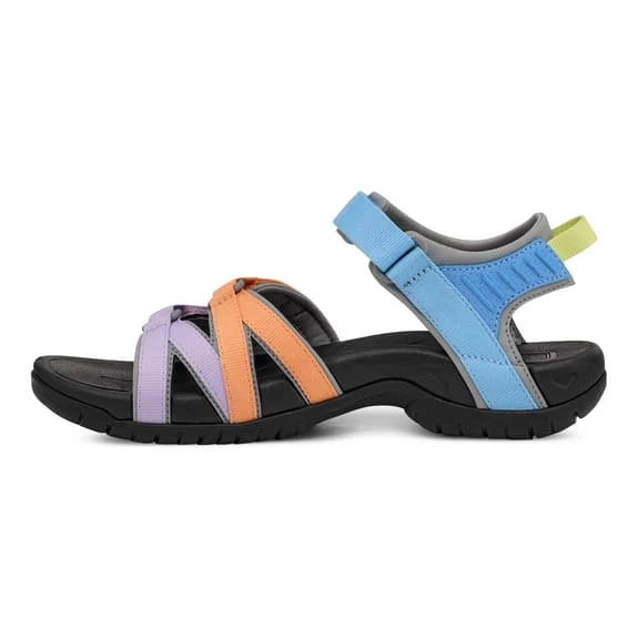 Teva Tirra Sandals Grey Blue Orange Women 5 Teva Tirra Sandals Grey Blue Orange Women - Image 3