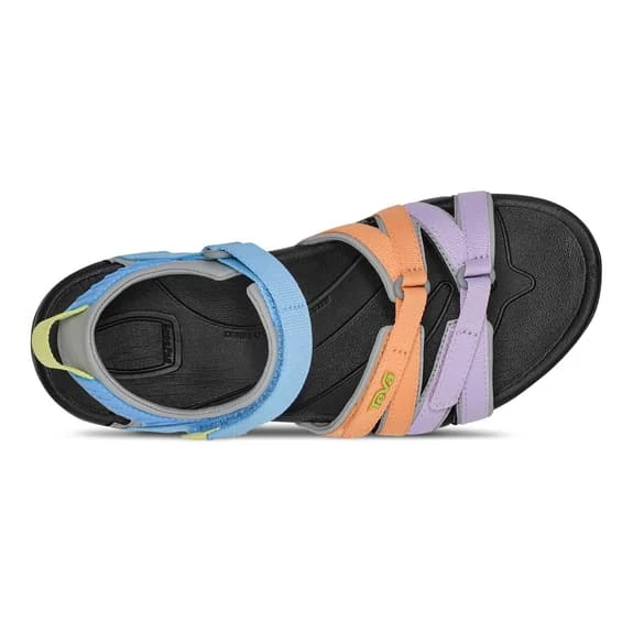 Teva Tirra Sandals Grey Blue Orange Women 7 Teva Tirra Sandals Grey Blue Orange Women - Image 5